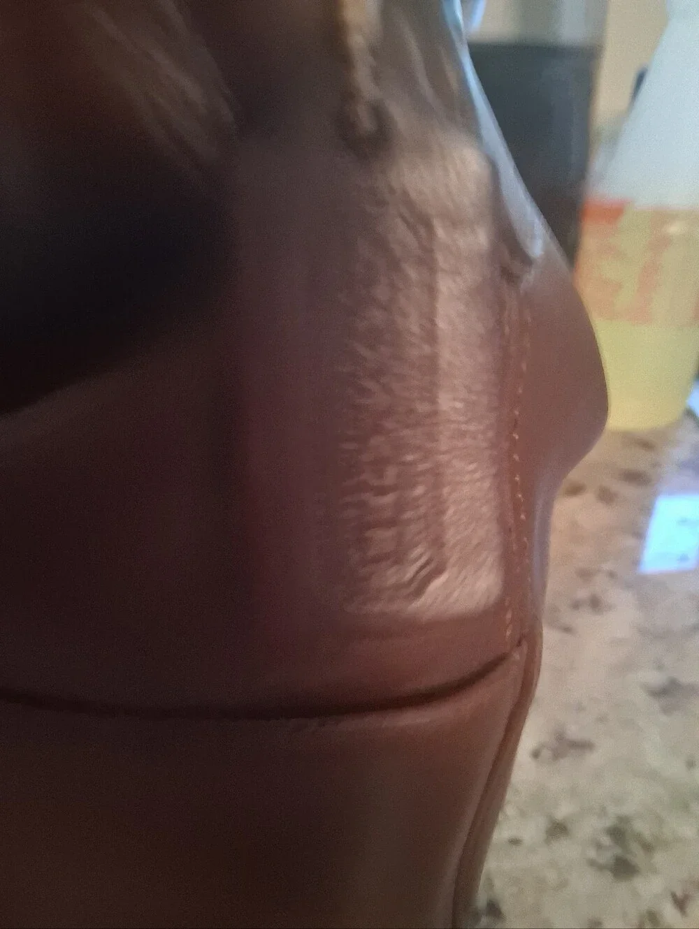 Women's Vintage Med Coach Bucket Bag